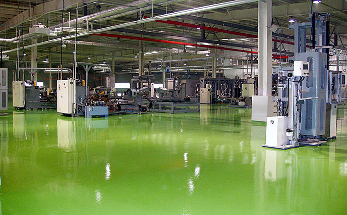 工业厂房环氧地坪漆 工业厂房环氧地坪漆