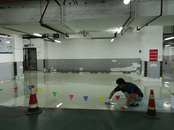 环氧地坪地库施工 环氧地坪地库施工