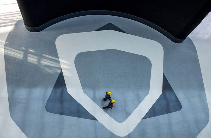 艾特石环氧磨石地面--医院大厅的美学魅力之选 艾特石环氧磨石地面--医院大厅的美学魅力之选