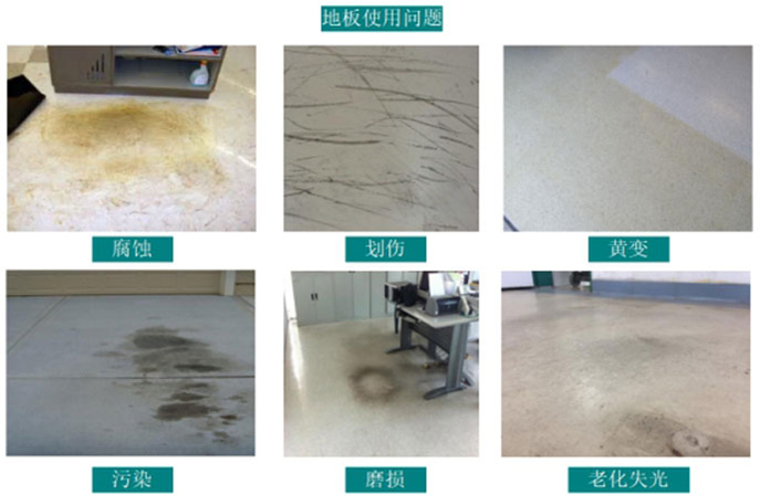 哪些场所的塑胶地板翻新保养不能使用塑立得涂层