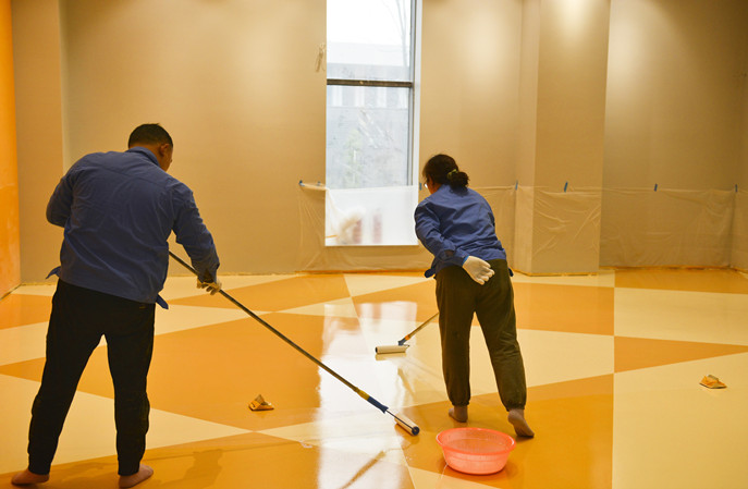 水泥自流平地面翻新保养方案--塑立得防护涂料的应用场景与优势